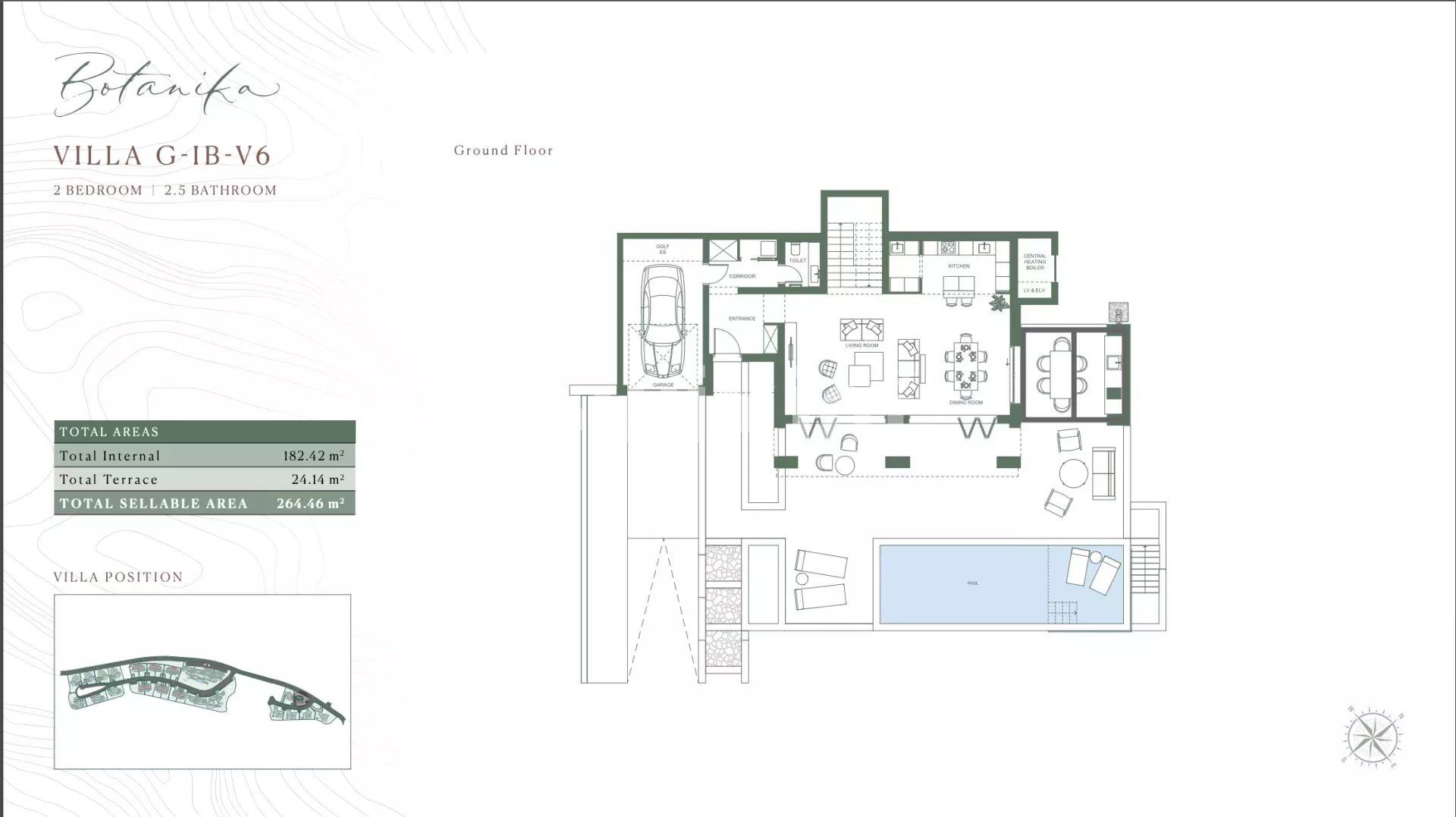 villa 4 Pièces en vente sur Luštica (85323)